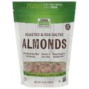 Now Roasted and Sea Salted Almonds, 16 Ounce -- 12 per case