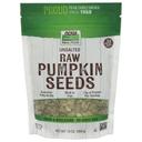 Now Unsalted Raw Pumpkin Seeds, 16 Ounce -- 12 per case