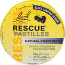 Bach Rescue Black Currant Flavor Natural Stress Relief Pastilles, 50 Gram -- 12 per case