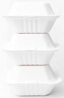 Greenprint 1 Compartment Clamshell Box, 6 x 6 inch -- 500 per case