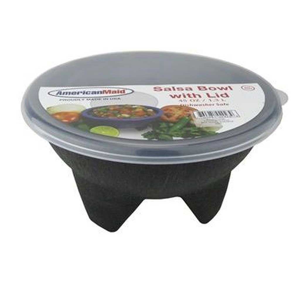 American Maid 2 Piece Large Salsa Bowl with Lid, 45 Ounce Capacity -- 2 per case
