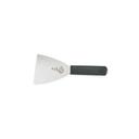 Mercer Culinary Millennia Grill Scraper with Black Handle, 4 x 4 1/2 inch