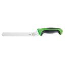 Mercer Culinary Millennia Colors Green Offset Wavy Edge Bread Knife, 8 inch