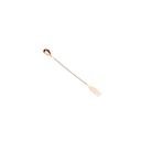 Barfly Copper Plated Bar Spoon with Fork End, 12 3/8 inch