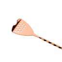 Barfly Copper Plated Bar Spoon with Strainer End, 15 3/4 inch