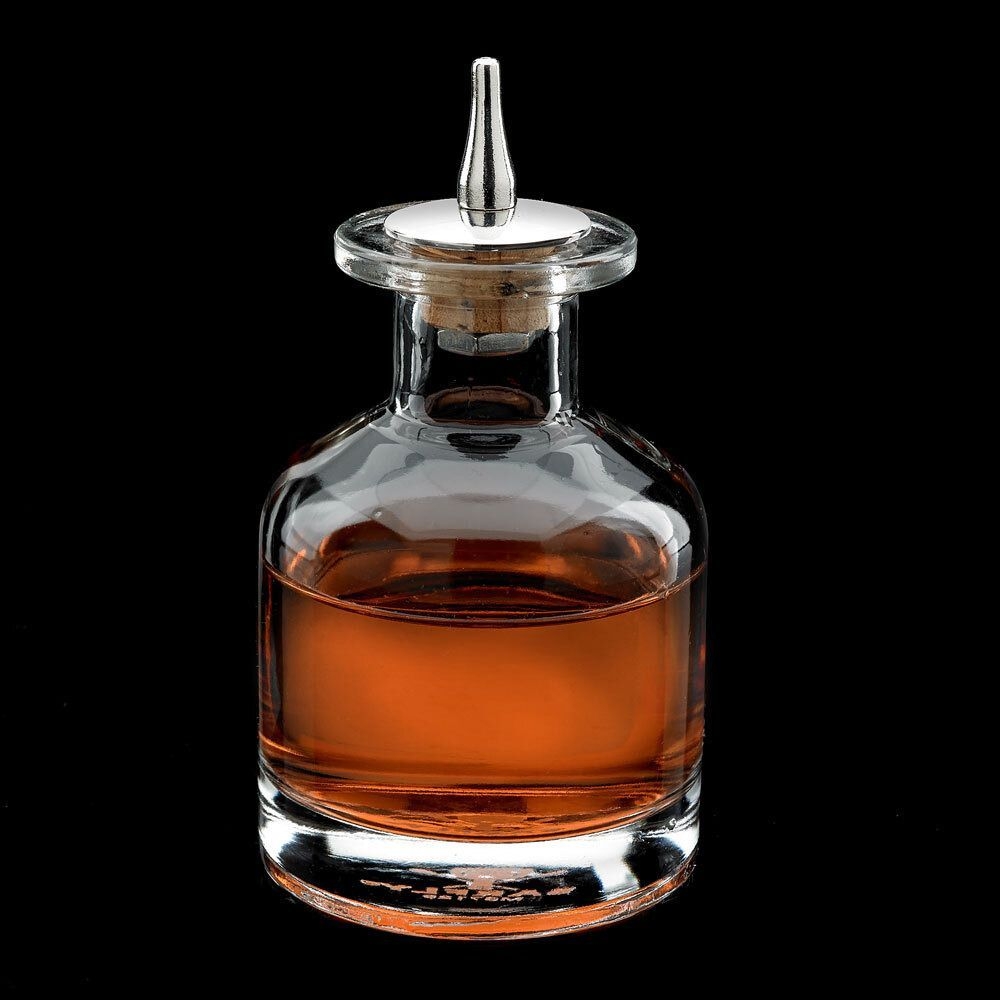 Barfly Glass Bitters Bottle, 4.4 Ounce