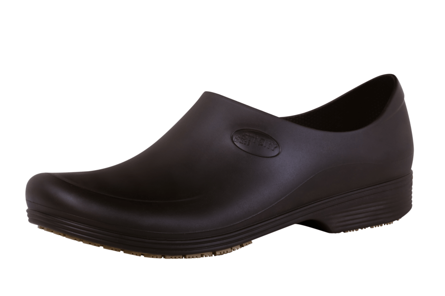 Sticky Shoes Man Style Black Clogs, Size 8.5 -- 1 pair