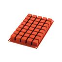 Silikomart SiliconFlex Alimentary Silicone 40 Cavities Cube Mold, 0.94 inch Length x 0.94 inch Width x 0.94 inch Height