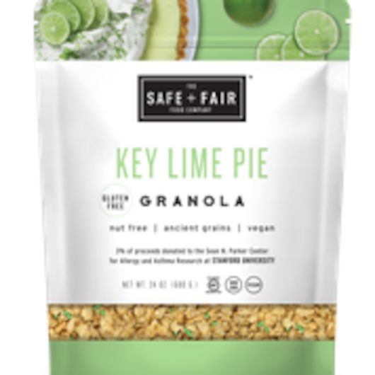 The Safe Plus Fair Key Lime Pie Granola, 12 Ounce -- 6 per case