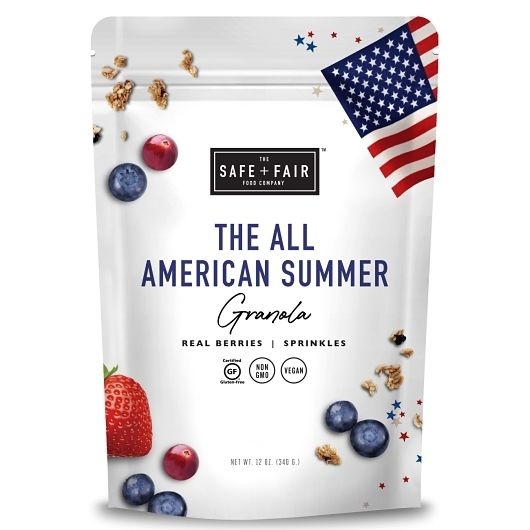 The Safe Plus Fair All American Granola, 12 Ounce -- 6 per case
