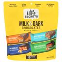 Little Secrets Dark and Milk Chocolate - Variety Pack, 7.8 Ounce -- 6 per case