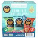 Siete 1 Ounce Green Free Tortilla Chips - Variety Pack, 6 Ounce -- 3 per case