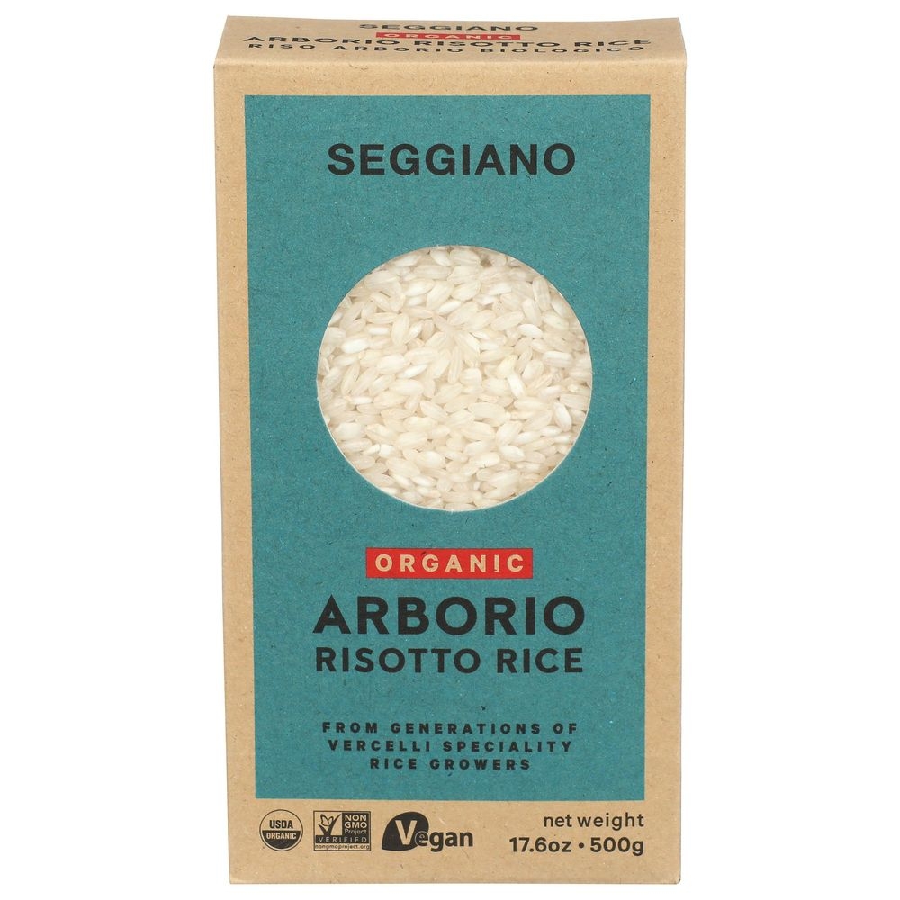 Seggiano Organic Arborio Risotto Rice, 17.6 Ounce -- 6 per case