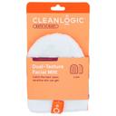 Cleanlogic Bath and Body Sensitive Skin Dual-Texture Facial Mitt -- 6 per case