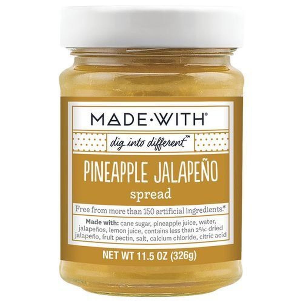 Made With Pineapple Jalapeno Jelly, 11.5 Ounce -- 6 per case