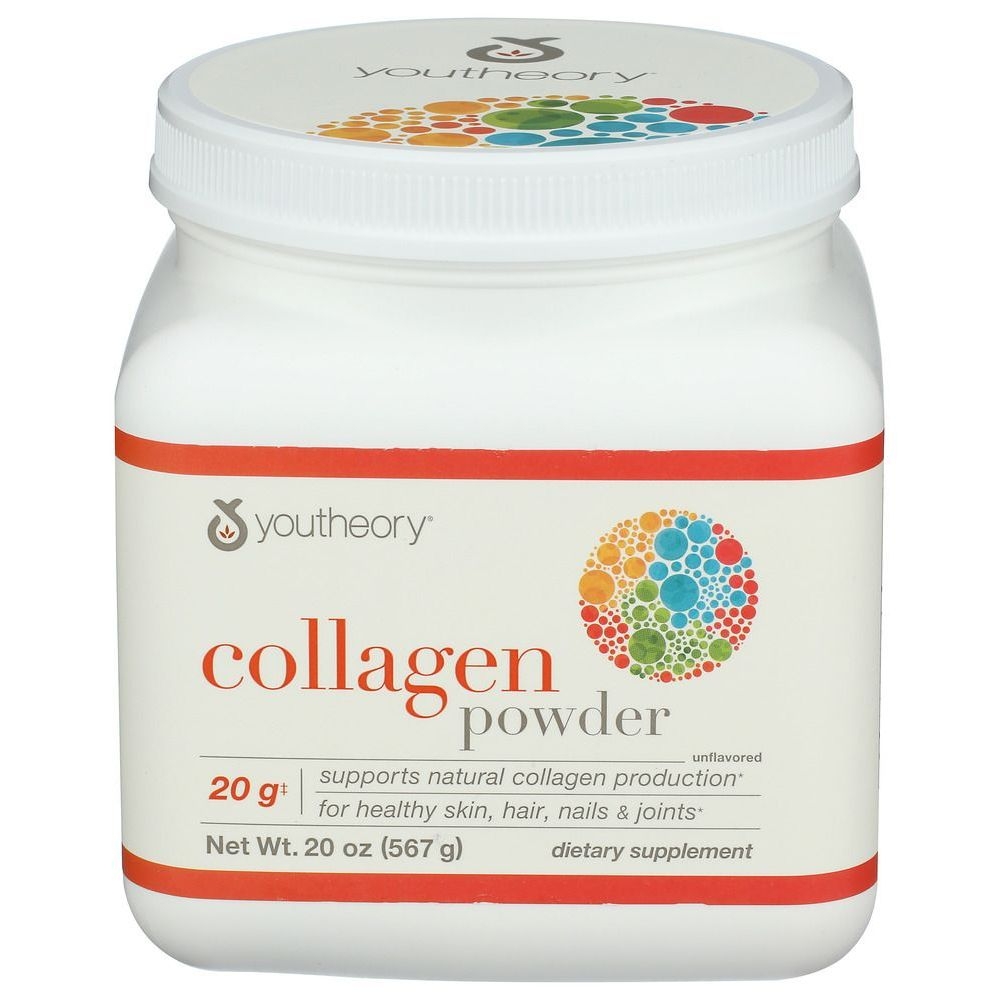 Youtheory Unflavored Collagen Powder, 20 Ounce
