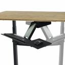 Uncaged Ergonomics Steel and Phenolic Resin KT2 Adjustable Standing Desk Keyboard Tray
