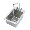 Krowne One Compartment Drop-In Sink with 5 inch Deep Bowl, 12 x 18 inch