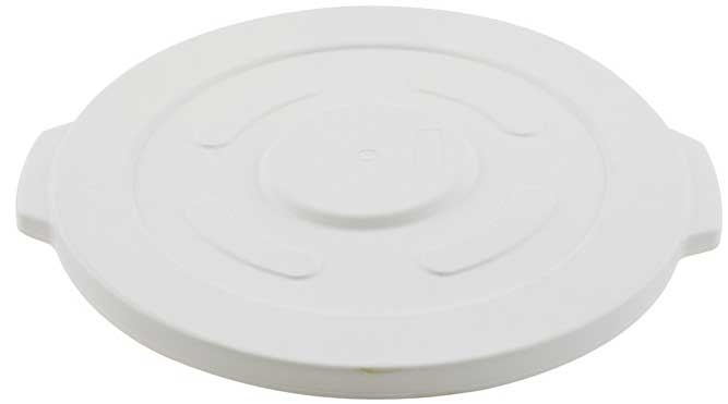 Winco White Cover for PTC-10G Trash Can -- 10 per case