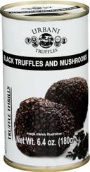 Urbani Truffles Black Truffle and Mushroom, 180 Gram -- 6 per case