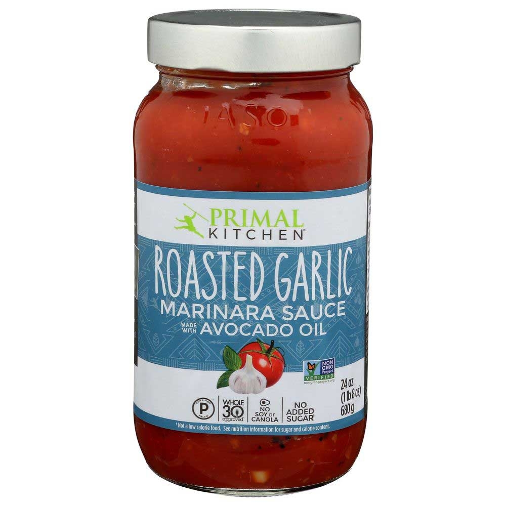 Primal Kitchen Roasted Garlic Marinara Sauce, 24 Ounce -- 6 per case