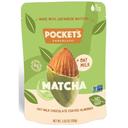 Pocket Latte Matcha Chocolate Coated Almond Nuts, 3.53 Ounce -- 6 per case