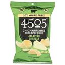 4505 Meats Jalapeno Cheddar Flavored Chicharrones Pork Skins, 3 Ounce -- 12 per case