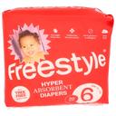 Freestyle Size 6 Hyper Absorbent Baby Diaper, 20 count -- 6 per case