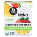 Noka Strawberry Pineapple Smoothie, 16.9 Ounce -- 6 per case