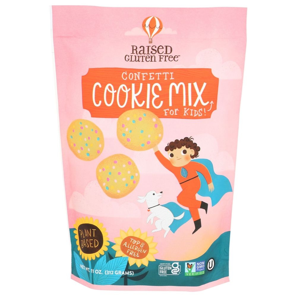 Raised Gluten Free Confetti Cookie Mix, 11 Ounce -- 6 per case