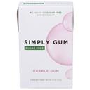 Simply Gum Sugar Free Bubble Gum, 55 count -- 6 per case