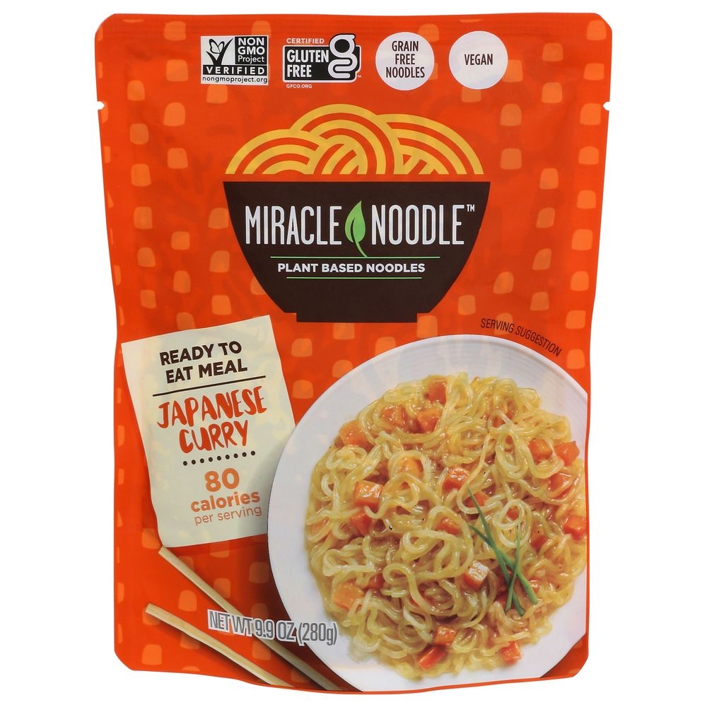 Miracle Noodle Ready To Eat Japanese Curry Noodles, 280 Gram -- 6 per case