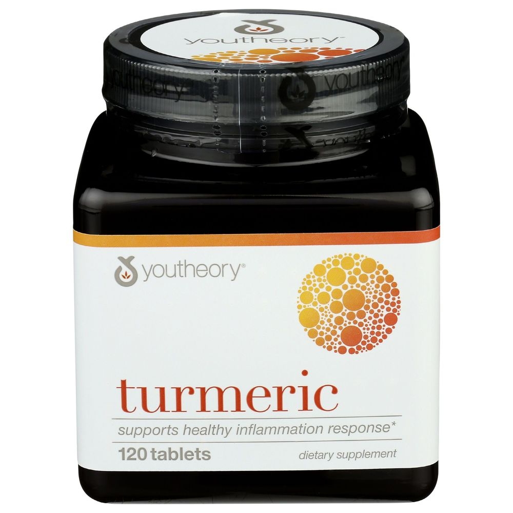 Youtheory Advanced Turmeric Tablets, 120 count