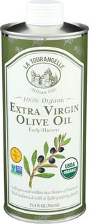 La Tourangelle Organic Extra Virgin Olive Oil, 750 Milliliter -- 6 per case