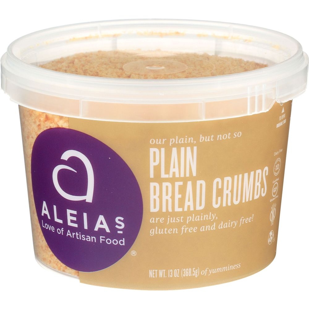 Aleias Plain Bread Crumbs, 13 Ounce -- 12 per case