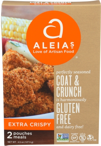 Aleias Extra Crispy Bread Crumb, 4.5 Ounce -- 8 per case