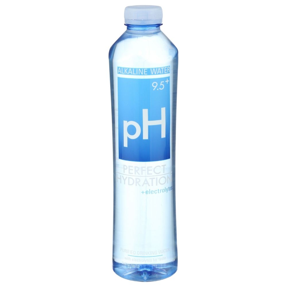 Perfect Hydration 9.5 Plus pH Alkaline Water with Electrolytes, 33.8 Fluid Ounce -- 12 per case