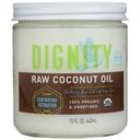 Dignity Organic Raw Coconut Oil, 15 Ounce -- 6 per case