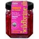 Wildbrine Organic Red Cabbage and Red Beet Sauerkraut, 18 Ounce -- 6 per case