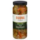 Buona Chicago Style Hot Giardiniera, 16 Ounce -- 12 per case
