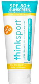Thinksport Kids SPF 50 Plus Sunscreen - Family Size, 6 Fluid Ounce
