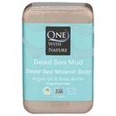 One With Nature Dead Sea Mud Soap Bar, 7 Ounce