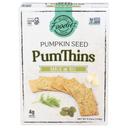 Foodies Vegan Garlic and Dill Pumthins Crackers, 4.25 Ounce -- 6 per case