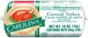 Butterball Carolina Ground Turkey, 1 Pound Chub -- 12 per case.