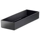 Cal-Mil Black Melamine Box, 7 x 20 x 3 inch -- 2 per case