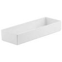Cal-Mil White Melamine Box, 7 x 20 x 3 inch -- 2 per case