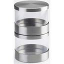 Cal-Mil 32 Ounce Mixology Jar with Stainless Steel Base and Solid Lid, 5.125 inch Dia x 4.5 inch -- 3 per case