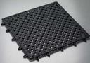 American Metalcraft Black Bar Tile Mat, 12 x 12 inch