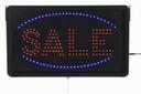 Aarco Black High Visibility Large Sale LED Sign, 13 x 22 inch