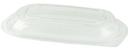 Anchor Packaging MicroRaves Wave Clear RPET Dome Lid Only -- 252 per case